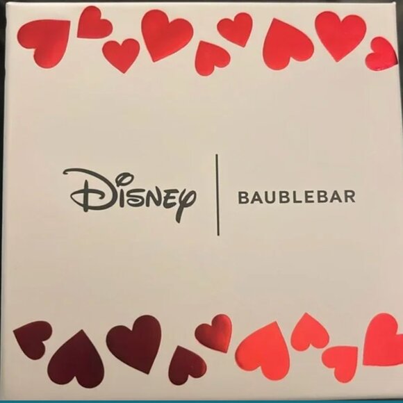 BaubleBar Disney Chip and Dale Valentine Rhinestone Sunglasses Earrings NIB - Picture 4 of 4